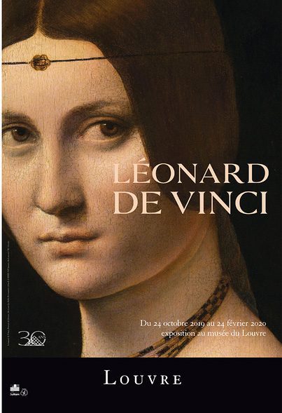 affiche expo De Vinci