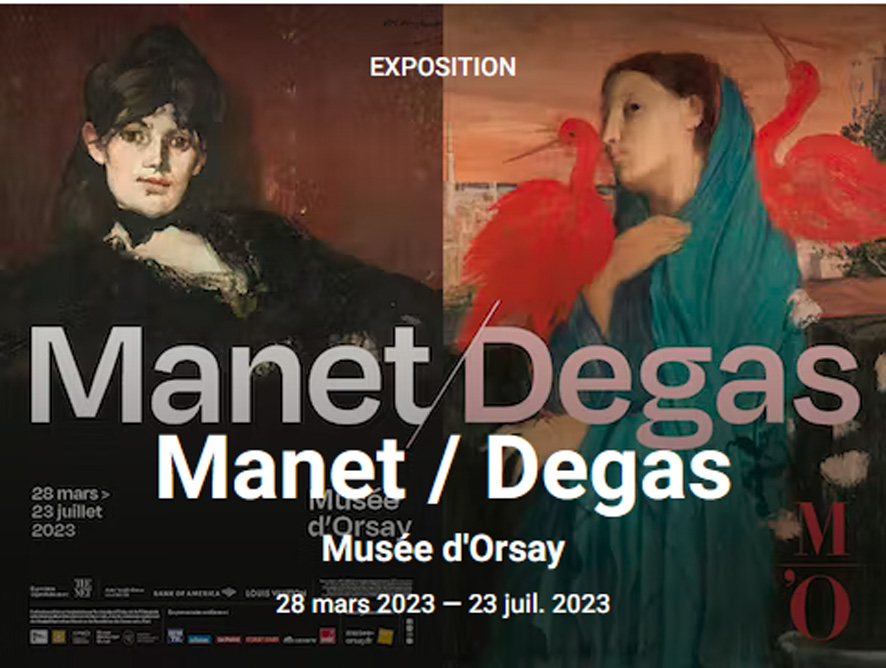affiche expo Manet-Degas