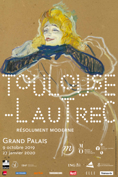 affiche expo Toulouse Lautrec