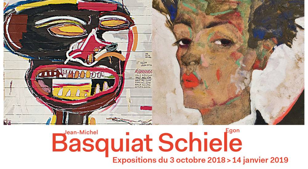 affiche expo basquiat Schiele