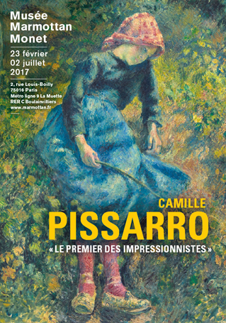 affiche Pissarro 1er impressionniste