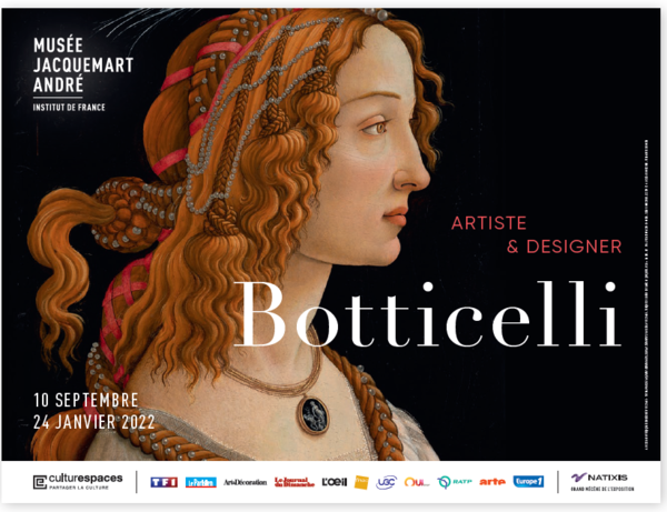 Affiche expo Botticelli