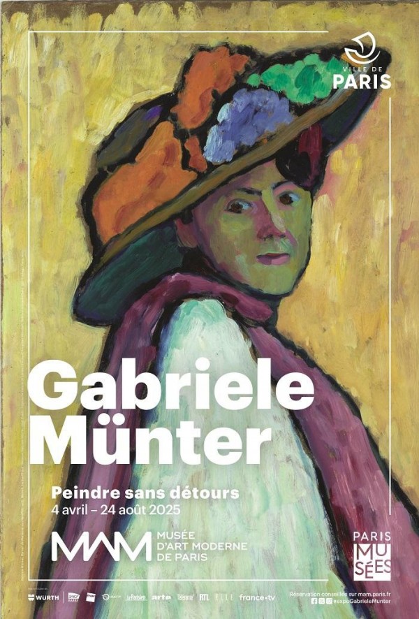 affiche expo Gabriele Munter