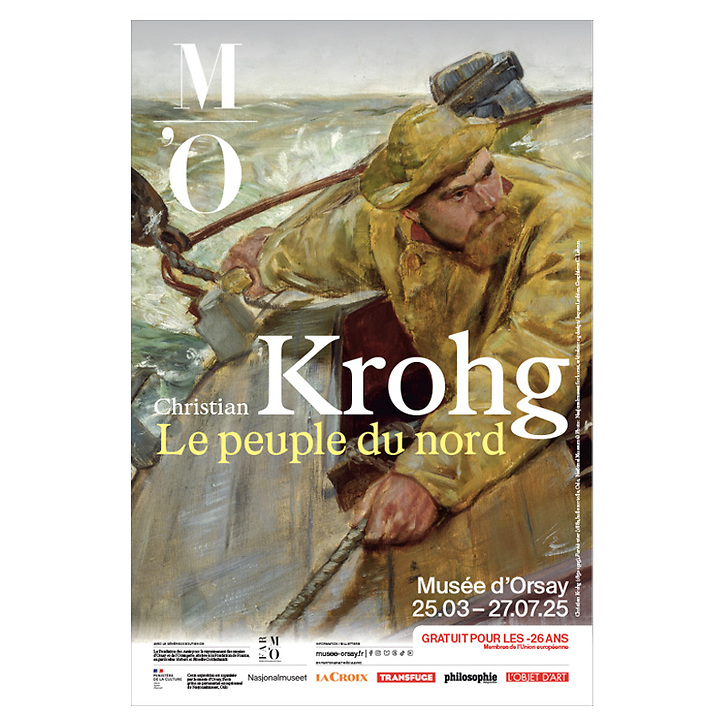 affiche expo christian KROHG