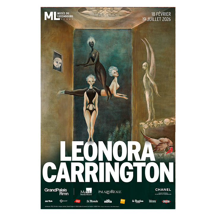 affiche expo Leopnora CARRINGTON
