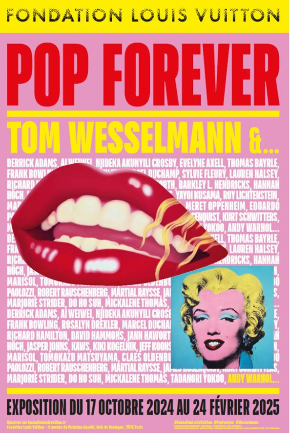 affiche expo Pop Forever