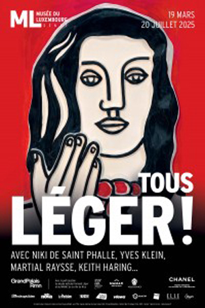 affiche expo TOUS LEGER