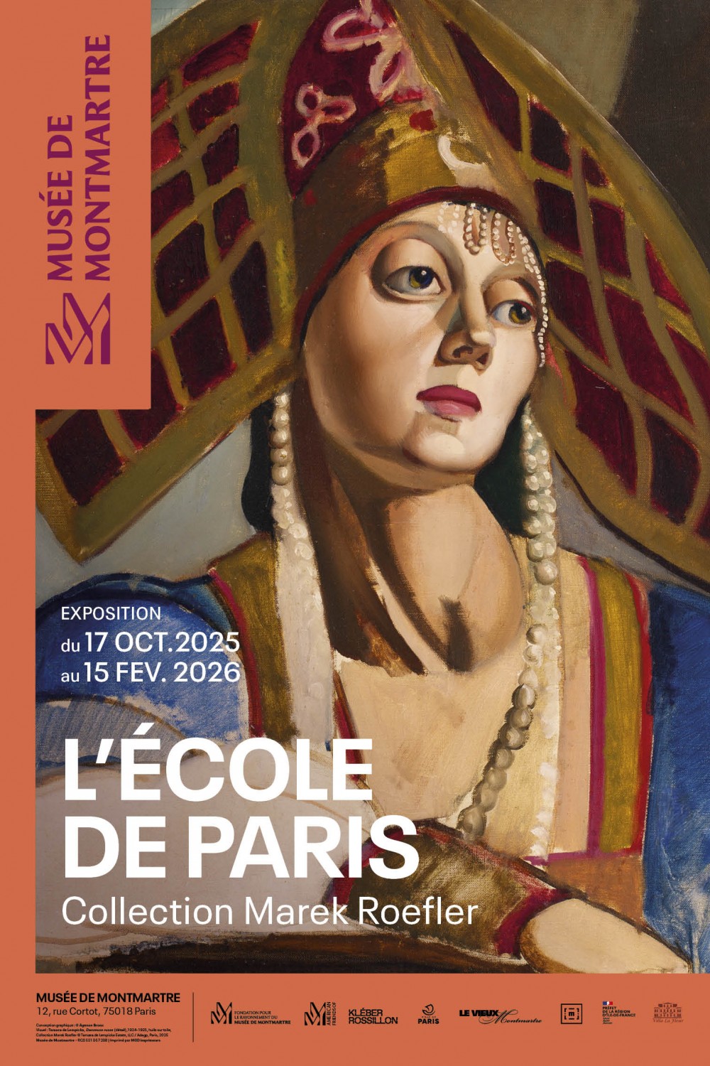 affiche expo L'Ecole de Paris