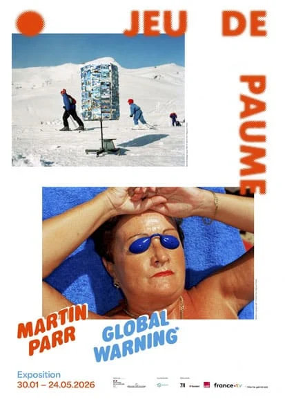 Exposition Collections privées affiche expo Martin PARR