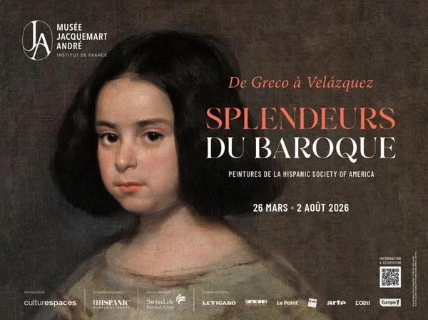 Exposition Collections privées affiche expo Splendeurs du baroque